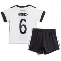 Deutschland Joshua Kimmich #6 Heimtrikotsatz Kinder WM 2022 Kurzarm (+ Kurze Hosen)